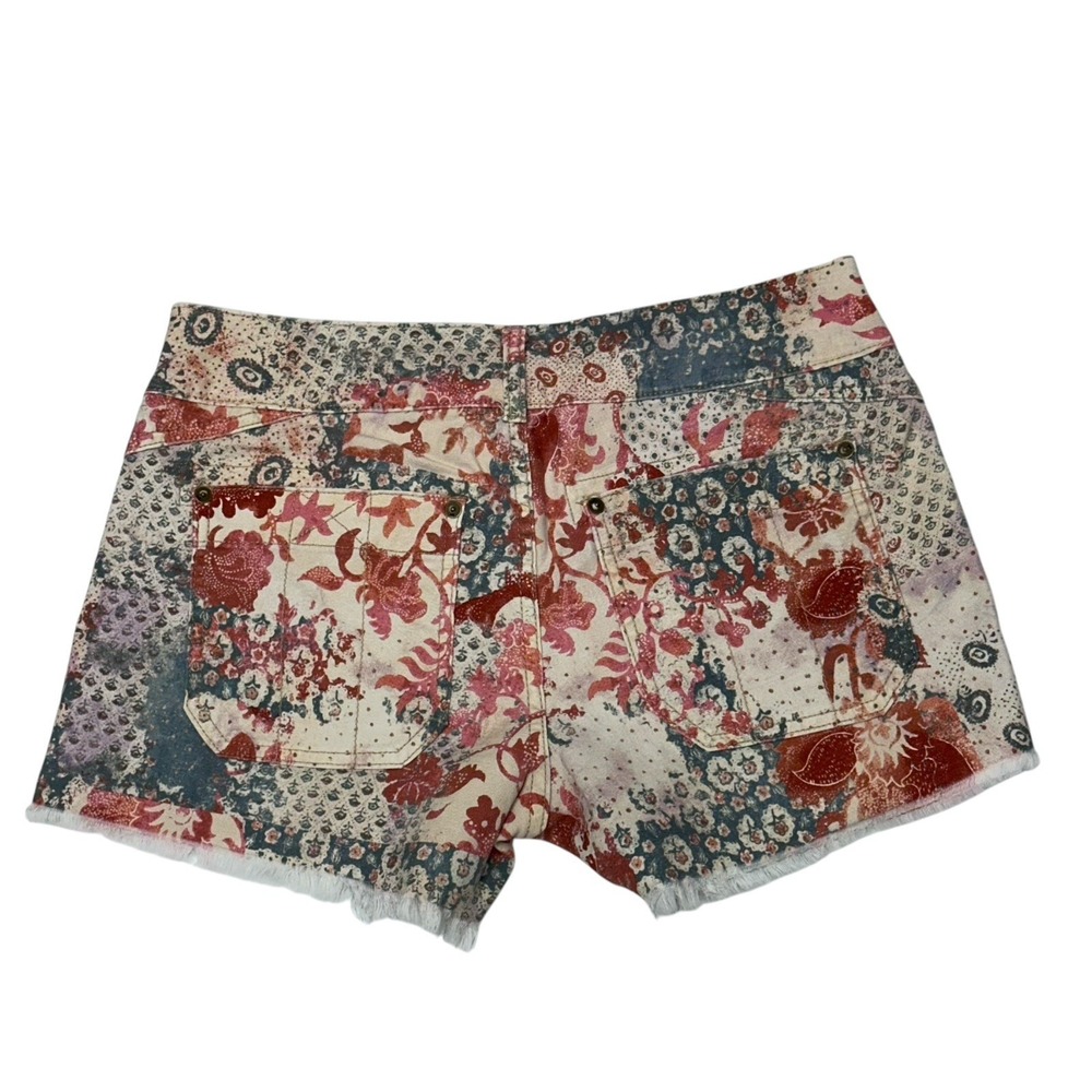 Pilcro Anthropologie Low-Rise The Wanderer Paisley Floral Print Shorts Womens 28 - Picture 5 of 9